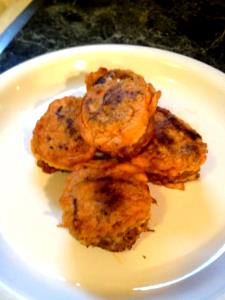 1 Oz Puerto Rican Style Ripe Plantain Fritters (Pionono)