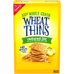 1 Oz Reduced Fat 100% Whole Wheat Cracker