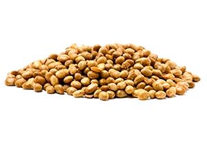 1 Oz Roasted Soybeans (Mature Seeds, Salted)