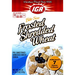 1 Oz Shredded Wheat Cereal (Presweetened)