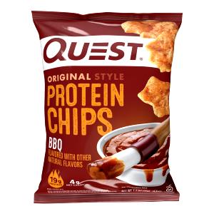 1 Oz Soy Protein Chips, Smoky Bbq