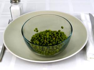 1 Oz Split Peas (Mature Seeds, with Salt, Cooked, Boiled)