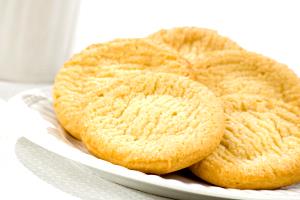 1 Oz Sugar Cookies (with Margarine)