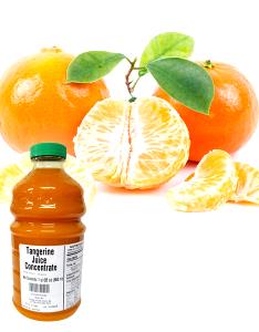 1 Oz Tangerine Juice (Sweetened, Diluted with 3 Volume Water, Frozen Concentrate)