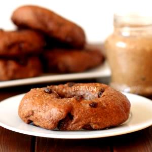 1 Oz Toasted 100% Whole Wheat Bagel with Raisins