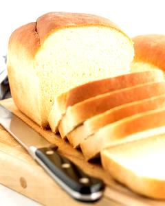 1 Oz Toasted White Bread (Home Recipe or Bakery)