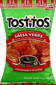 1 Oz Tortilla Chips, Salsa Verde