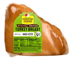 1 Oz Turkey Breast Lunchmeat, Hickory Smoked