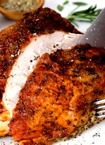 1 Oz Turkey Meat and Skin (Fryer-Roasters)