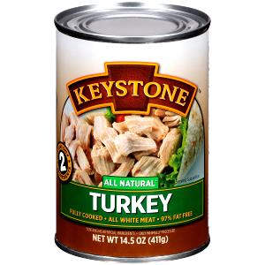 1 Oz Turkey Meat with Broth (Canned)