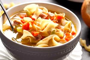 1 Oz Vegetable, Noodle & Turkey, Strained