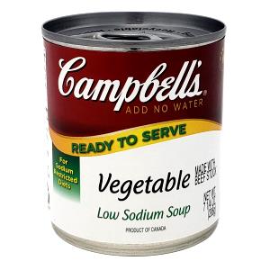 1 Oz Vegetable Soup (Low Sodium, with Water)