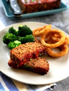 1 Oz Vegetarian Meat Loaf or Patties (with Meat Substitute)