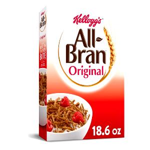 1 Oz Wheat and Bran with Nuts and Fruits Cereal (Presweetened)