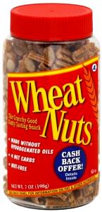 1 Oz Wheat Nuts, Flavored, No Added Salt