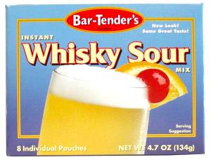 1 Oz Whiskey Sour Powder Mix (Prepared with Water)