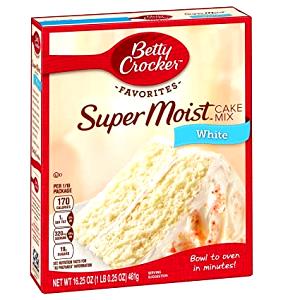 1 Oz White Cake (Dry Mix, Pudding Type, Enriched)