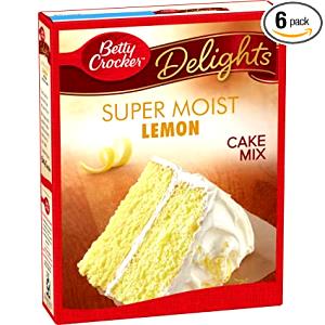 1 Oz White Cake (Dry Mix, Special Dietary, Includes Lemon Flavored)