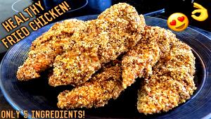 1 Oz, With Bone (yield After Cooking, Bone Removed) Baked or Fried Coated Chicken Skinless (Coating Eaten)