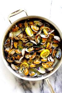 1 Oz, Without Shell Of Steamed or Boiled Clams