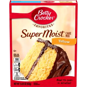 1 Oz Yellow Cake (Dry Mix, Pudding Type)