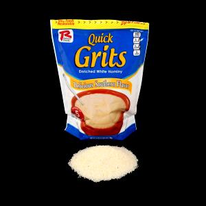 1 Oz Yellow Corn Grits Cereal (with Salt, Cooked with Water, Enriched)