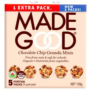 1 pack (24 g) Organic Chocolate Chip Granola Bites