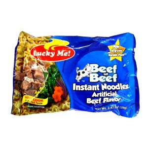 1 pack (55 g) Beef Na Beef Instant Mami Noodles