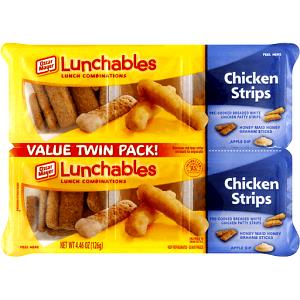 1 pack (63 g) Lunchables Breaded Chicken Strips Apple Dip & Graham Sticks