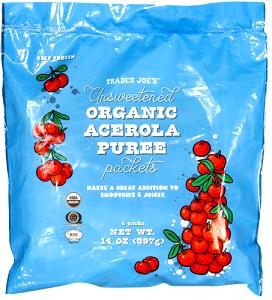 1 pack (99 g) Organic Acerola Purée