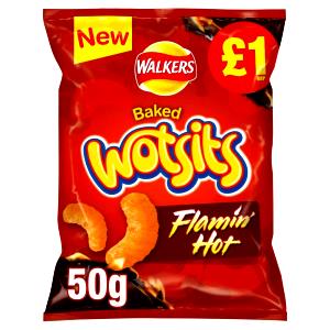 1 pack Wotsits Flamin Hot