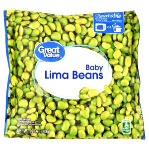 1 Package (10 Oz) Baby Lima Beans (Immature Seeds, Frozen)