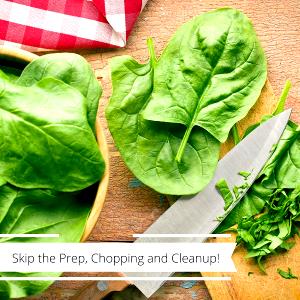 1 Package (10 Oz) Yields Spinach (Hopped or Leaf Frozen, Without Salt, Drained, Cooked, Boiled)