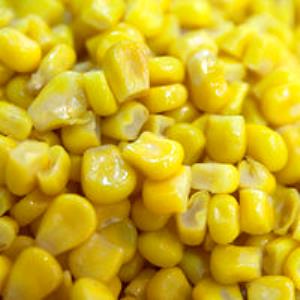 1 Package (10 Oz) Yields Yellow Sweet Corn (Kernels Cut Off Cob, with Salt, Frozen, Drained, Cooked, Boiled)