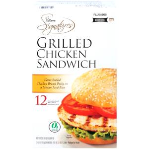 1 package (104 g) Grilled Chicken Sandwich