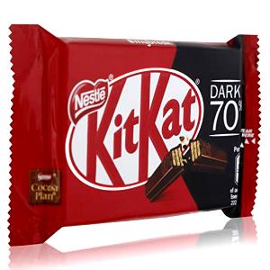 1 package (11 g) Kit Kat Dark