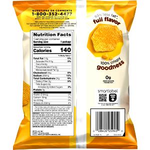 1 package (1.12 oz) Oven Baked Cheddar & Sour Cream Potato Chips (Package)