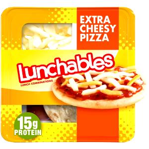 1 package (119 g) Lunchables Extra Cheesy Pizza