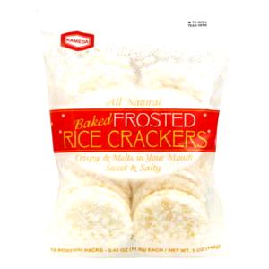 1 package (12 g) Frosted Rice Crackers