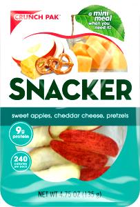 1 package (120 g) Cheddar Crunch with Apples