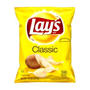 1 package (1.5 oz) Original Potato Chips (42.5g)