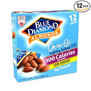 1 package (16 g) 100 Calorie Almonds & Walnuts