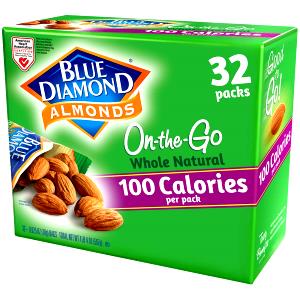 1 package (18 g) Natural Almonds 100 Calorie Pack