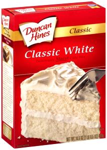 1 Package (18.50 Oz) White Cake (Dry Mix)