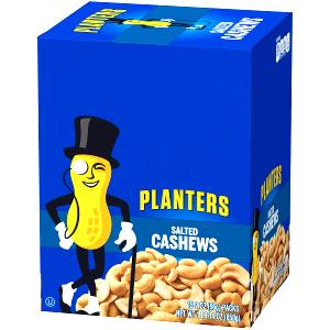 1 package (2 oz) Cashews