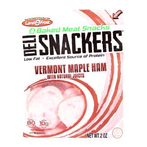 1 package (2 oz) Deli Snackers Vermont Maple Ham