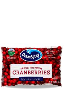 1 package (21 g) Cranberries & Raisins