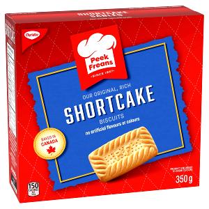 1 package (21 g) Thinsations Peek Freans Shortcake Thin Crisps