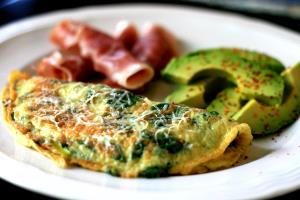 1 package (213 g) Spinach Omelet