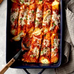 1 package (213 g) Traditional Recipes Cheese Manicotti